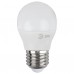 Лампа светодиодная ЭРА E27 7W 4000K матовая LED P45-7W-840-E27 (Россия)