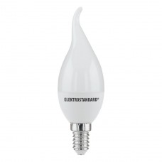 Лампа светодиодная Elektrostandard E14 6W 3300K свеча на ветру матовая 4690389085505