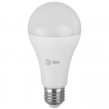 Лампа светодиодная ЭРА E27 25W 2700K матовая LED A65-25W-827-E27 R Б0048009 (РОССИЯ)