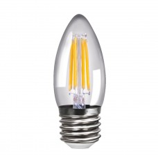 Лампа светодиодная Voltega E27 4W 4000К прозрачная VG1-C1E27cold4W-F 4667