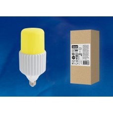 Лампа светодиодная Uniel сверхмощная (UL-00004063) E27 50W 6000K желтая LED-MP200-50W/6000K/E27/PH ALP06WH