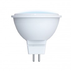 Лампа светодиодная Volpe (UL-00001781) GU5.3 5W 6500K JCDR полусфера матовая LED-JCDR-5W/DW/GU5.3/O