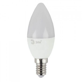 Лампа светодиодная ЭРА E14 11W 4000K матовая LED B35-11W-840-E14 (Россия)