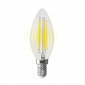 Лампа светодиодная Voltega E14 6,5W 4000K прозрачная VG10-C35E14cold9W-F 7135 (Германия)