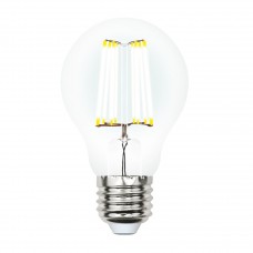 Лампа светодиодная Uniel филаментная E27 10W 4000K груша прозрачная LED-A60-10W/NW/E27/CL PLS02WH