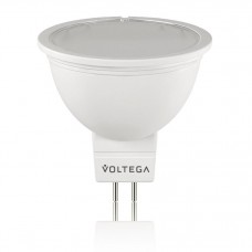 Лампа светодиодная Voltega GU5.3 5.4W 4000К полусфера матовая VG4-S2GU5.3cold5W 5752