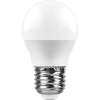 Лампа светодиодная Feron E27 11W 6400K Шар Матовая LB-750 25951 (Россия)