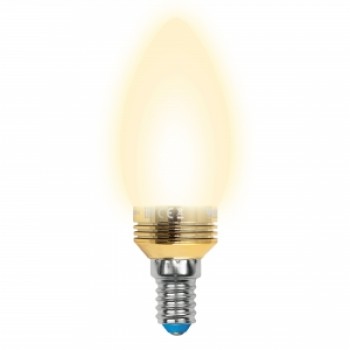 Лампа светодиодная (10058) E14 5W 3000K свеча матовая LED-C37P-5W/WW/E14/FR ALC02GD (Китай)