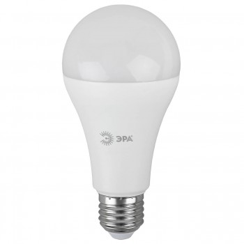 Лампа светодиодная ЭРА E27 25W 4000K матовая LED A65-25W-840-E27 R Б0048010 (РОССИЯ)