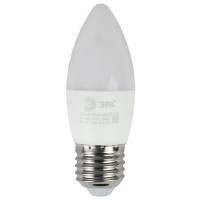 Лампа светодиодная ЭРА E27 6W 4000K матовая ECO LED B35-6W-840-E27