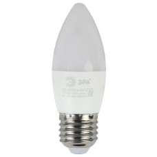 Лампа светодиодная ЭРА E27 6W 4000K матовая ECO LED B35-6W-840-E27