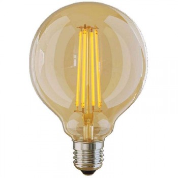 Лампа светодиодная E27 6W 2800K золотая VG10-G95GE27warm6W 7084 (Германия)