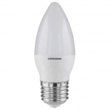Лампа светодиодная Elektrostandard SMD E27 6W 3300K свеча матовая 4690389054914