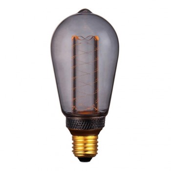 Лампа светодиодная Hiper E27 4W 1800K дымчатая HL-2227 (СОЕДИНЕННОЕ КОРОЛЕВСТВО)