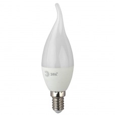 Лампа светодиодная ЭРА E14 8W 2700K матовая ECO LED BXS-8W-827-E14