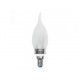 Лампа светодиодная Uniel (07897) E14 5W 4500K свеча на ветру матовая LED-CW37P-5W/NW/E14/FR