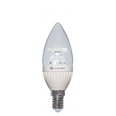 Лампа светодиодная Наносвет E14 6,5W 2700K свеча прозрачная LC-CDCL-6.5/E14/827 L212