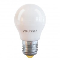 Лампа светодиодная Voltega E27 7W 2800К груша матовая VG2-G45E27warm7W 7052