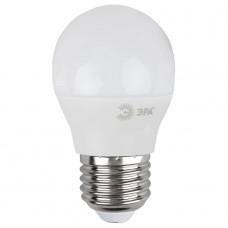 Лампа светодиодная ЭРА E27 7W 2700K матовая LED P45-7W-827-E27