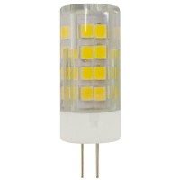 Лампа светодиодная ЭРА G4 3,5W 2700K прозрачная LED JC-3,5W-220V-CER-827-G4