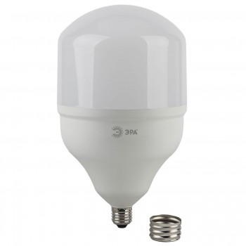 Лампа светодиодная ЭРА E27/E40 65W 6500K матовая LED POWER T160-65W-6500-E27/40 Б0049585 (РОССИЯ)