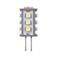 Лампа светодиодная Uniel (03973) G4 0,9W 6500K кукуруза прозрачная LED-JC-12/0,9W/DW/G4 75lm