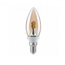 Лампа светодиодная Paulmann Е14 2,5W свеча золото 28173