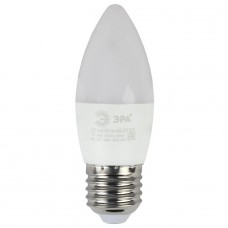Лампа светодиодная ЭРА E27 6W 2700K матовая ECO LED B35-6W-827-E27