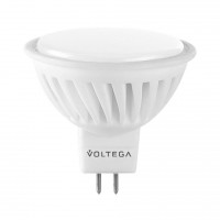 Лампа светодиодная Voltega GU5.3 10W 2800K матовая VG1-S1GU5.3warm10W-C 7074