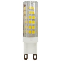 Лампа светодиодная ЭРА G9 7W 2700K прозрачная LED JCD-7W-CER-827-G9