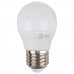 Лампа светодиодная ЭРА E27 9W 4000K матовая LED P45-9W-840-E27 (Россия)