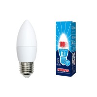 Лампа светодиодная Volpe (UL-00003814) E27 11W 4000K матовая LED-C37-11W/NW/E27/FR/NR