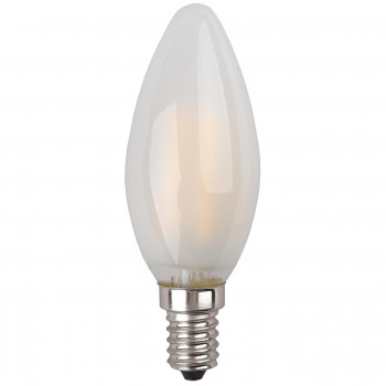 Лампа светодиодная ЭРА E14 9W 2700K матовая F-LED B35-9w-827-E14 frost Б0046992 (РОССИЯ)
