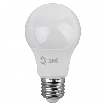 Лампа светодиодная ЭРА E27 7W 6500K матовая LED A60-7W-860-E27 Б0044087 (РОССИЯ)