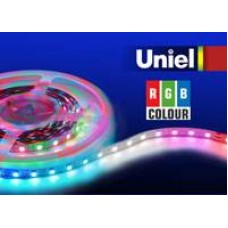 Светодиодная лента Uniel (04819) 5M RGB 72W ULS-5050-60LED/m-10mm-IP20-DC12V-14,4W/m-5M-RGB