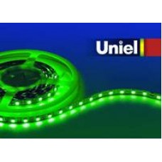 Светодиодная лента Uniel (04816) 5M зеленый 72W ULS-5050-60LED/m-10mm-IP20-DC12V-14,4W/m-5M-GREEN