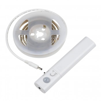 Светодиодная влагозащищенная лента Uniel (UL-00004449) 2,4W/m 30LED/m белый 1М ULS-R20-2,4W/4000K/1,0M/4AAA SENSOR Smart Light (Китай)