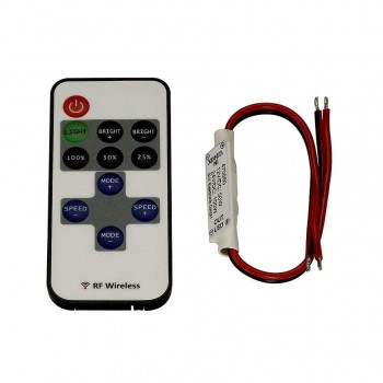 Контроллер для светодиодных лент с пультом ДУ SLV Easylim 1-канальный 12/24V 470660 (Германия)