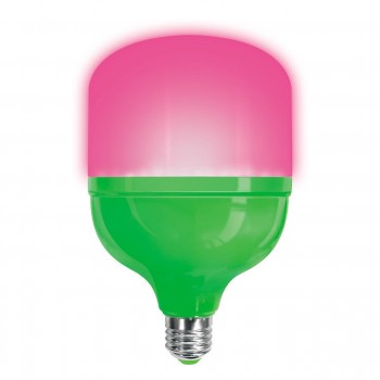 Лампа светодиодная для растений (UL-00006261) Uniel E27 20W матовая LED-M80-20W/SPSB/E27/FR PLS55GR (Китай)