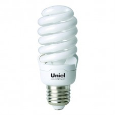 Лампа энергосберегающая Uniel (0835) E27 20W 2700K спираль матовая ESL-S41-20/2700/E27