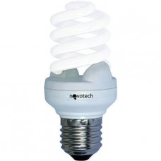Лампа энергосберегающая Novotech E27 25W 4100К спираль Slim матовая 321023