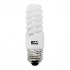 Лампа энергосберегающая (01161) Uniel E27 12W 2700K спираль матовая ESL-S41-12/2700/E27