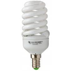 Лампа энергосберегающая Наносвет E14 20W 2700K матовая ES-SPU20/E14/827 E103
