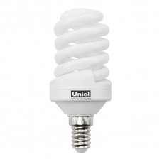 Лампа энергосберегающая Uniel (0554) E14 15W 2700K спираль матовая ESL-S11-15/2700/E14