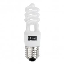 Лампа энергосберегающая Uniel (0656) E27 11W 2700K полуспираль мини матовая ESL-H21-11/2700/E27