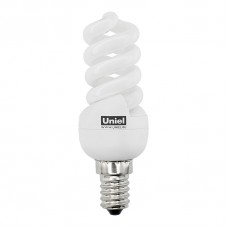 Лампа энергосберегающая Uniel (0436) E14 9W 2700K спираль матовая ESL-S21-09/2700/E14