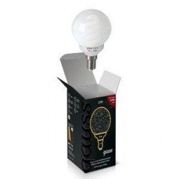 Лампа энергосберегающая E14 13W 4200K шар матовый 231213 (Россия)