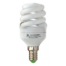 Лампа энергосберегающая Наносвет E14 11W 2700K матовая ES-SPU11/E14/827 E083