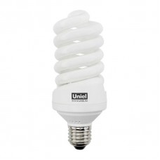 Лампа энергосберегающая Uniel (00084) E27 32W 2700K спираль матовая ESL-S12-32/2700/E27