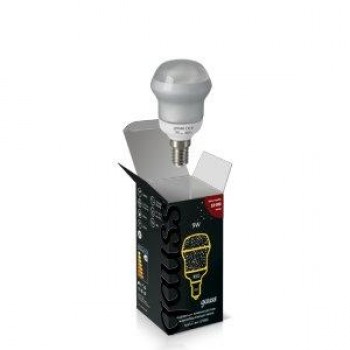 Лампа энергосберегающая E14 9W 2700K шар матовый 131109 (Россия)